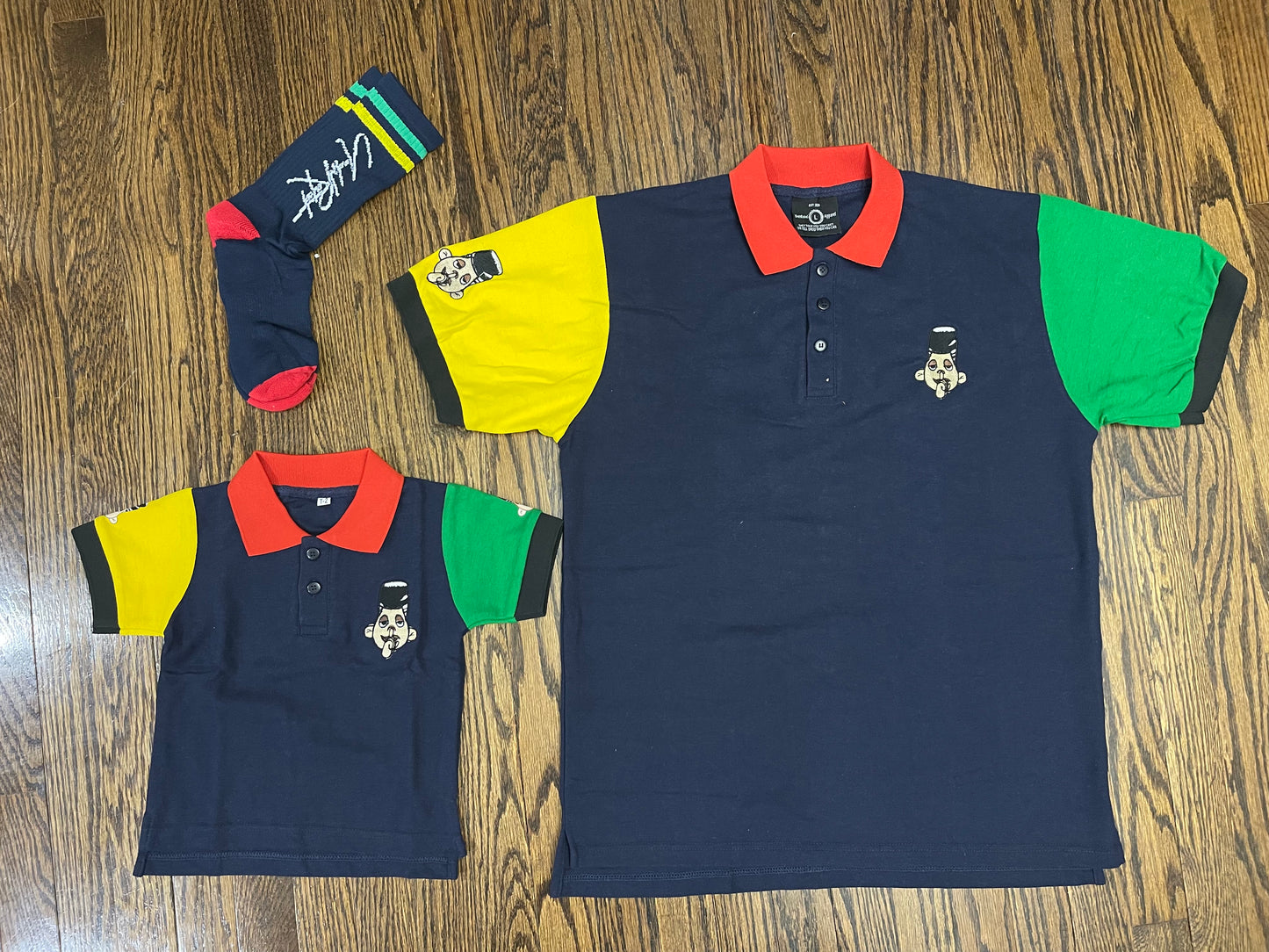 Color Block Polo