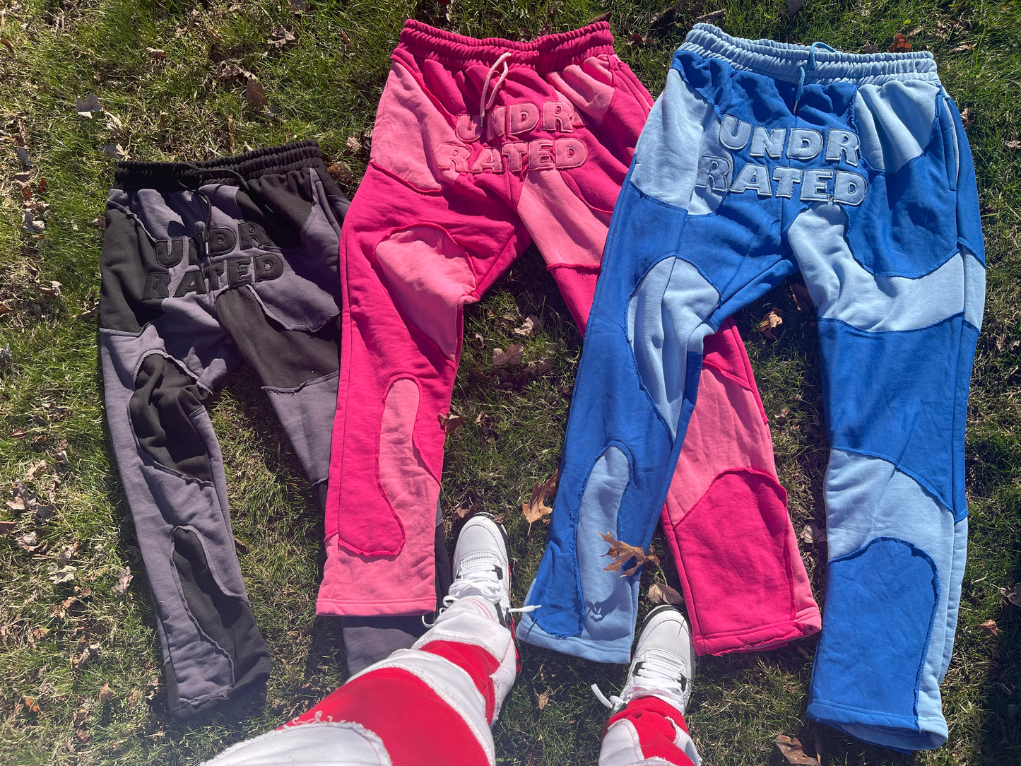 Patch Panel Sweatpants