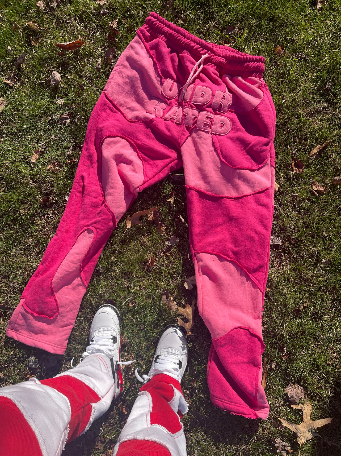 Patch Panel Sweatpants
