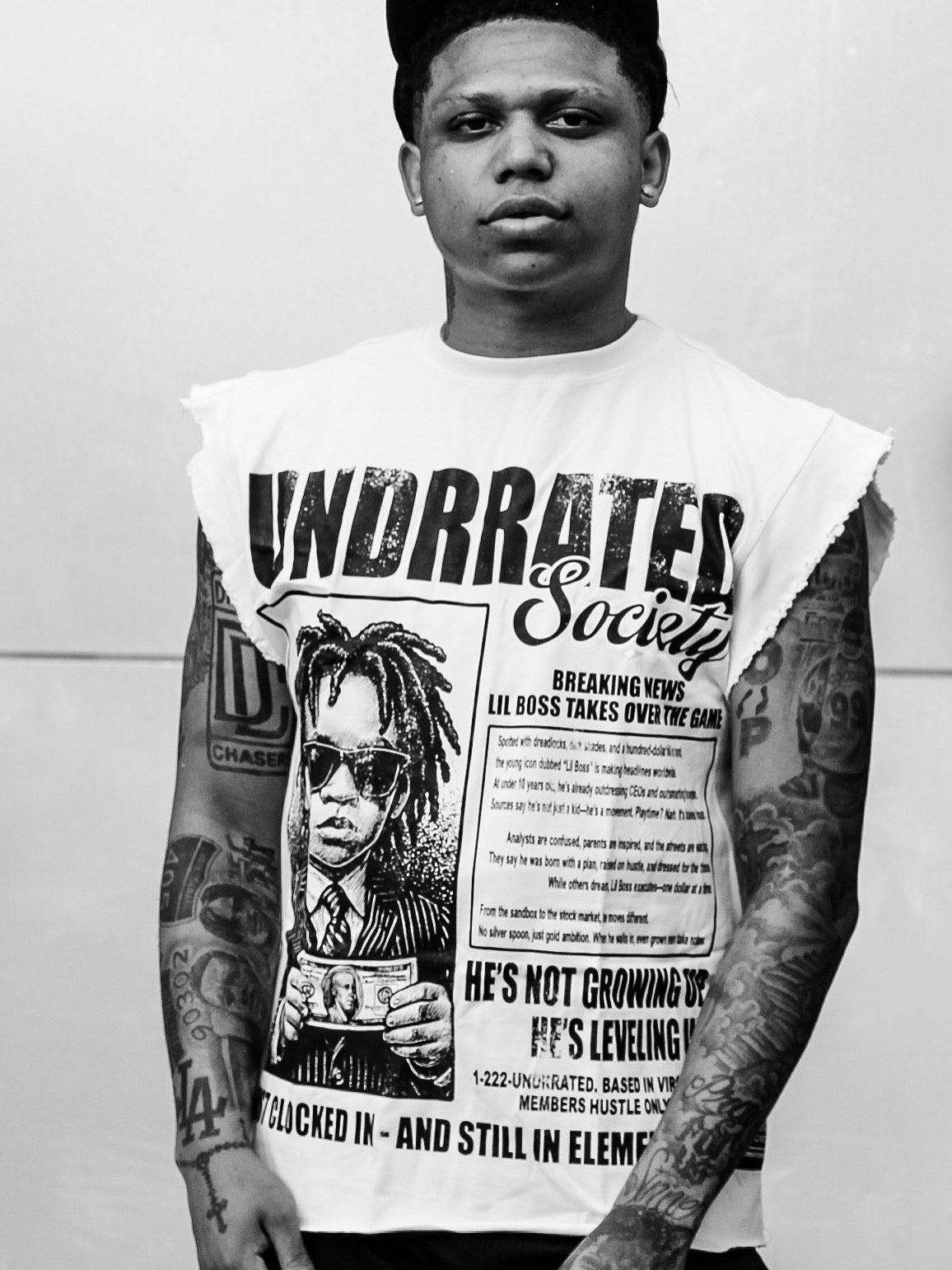 .Boss Sleeveless Tee