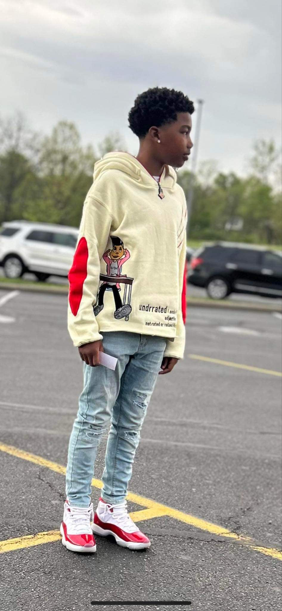 3/4 Define Me Hoodie