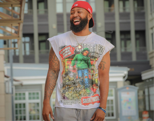 .Silent Hustle Sleeveless Tee