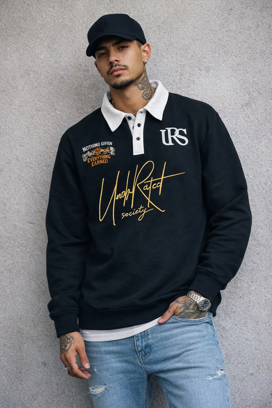.UndrRated Society Polo Sweatshirt – Limited Run