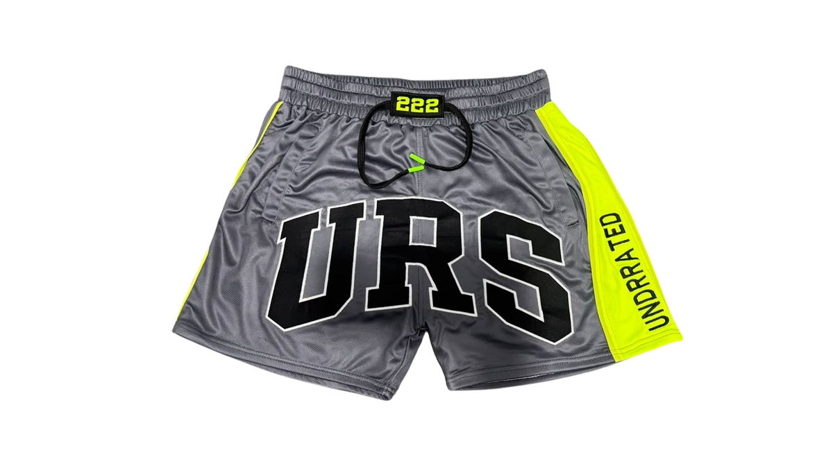 Night Shift — URS 222 mesh shorts, front view
