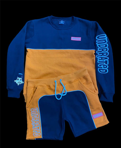 CrewNeck SweatShorts