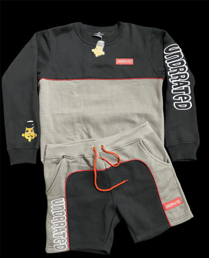 CrewNeck SweatShorts